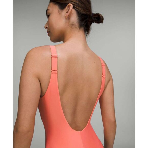 Lululemon Waterside V-Neck Skimpy-Fit One-Piece Swimsuit - Picture 3 of 6